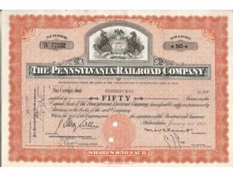 Lot of Eleven Vintage Stock Certificates