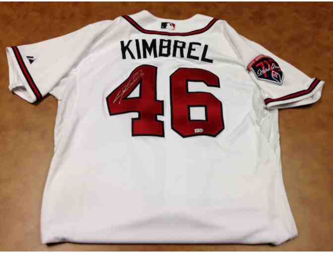 Atlanta Braves - Craig Kimbrel Autographed Jersey Game Worn  4/10 & 8/13 - Authenticated
