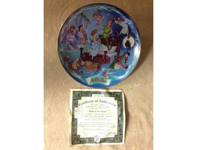 Peter Pan Flight to Neverland - Musical Collector Plate