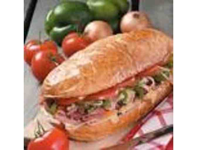 Nadeau's Subs $25 Gift Certificate (A)