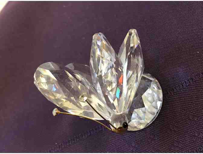 Swarovski Crystal Butterfly and Mouse