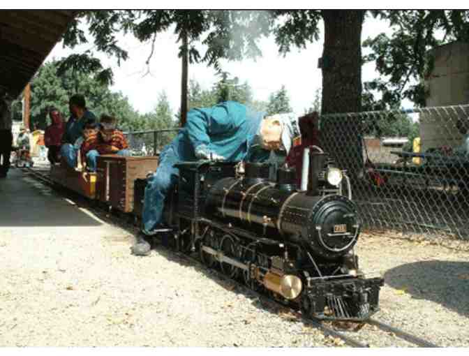 Two Hour Train Party for up to 50 People at the Medford Railroad Park