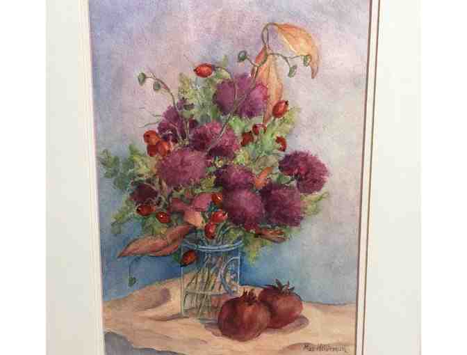 'Mums & Pomegranates' by Mae Heideman