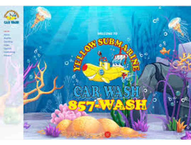 10 Tsunami Washes from Yellow Submarine Car Wash