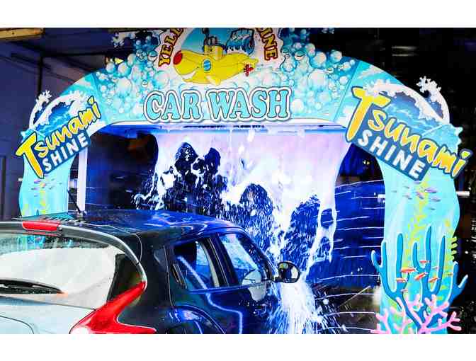 10 Tsunami Washes from Yellow Submarine Car Wash