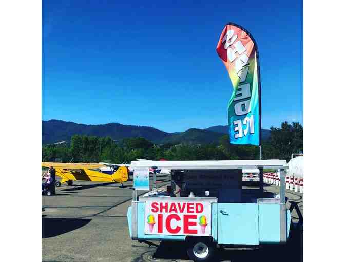 Shaved Ice with Topping from Mahalo Shaved Ice