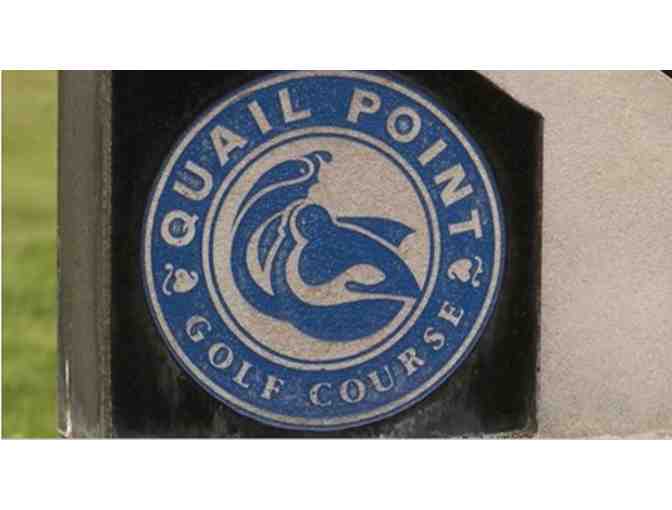 Quail Point Golf Course - Round of Golf with a Cart each Month for a Year