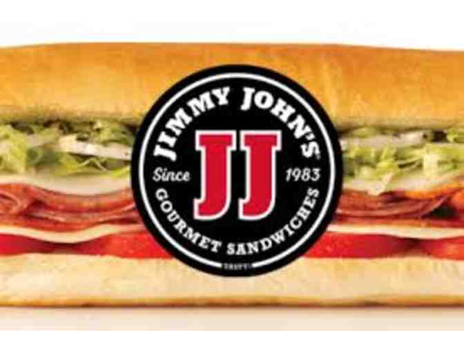 One 8'' Sub from Jimmy John's!