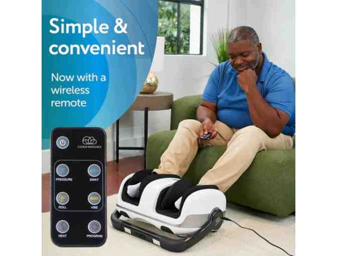 Cloud Massage Shiatsu Foot and Calf Massager with Heat - Photo 4