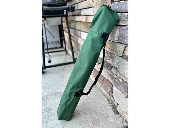 Green Camping Chair from Cascade Self Storage