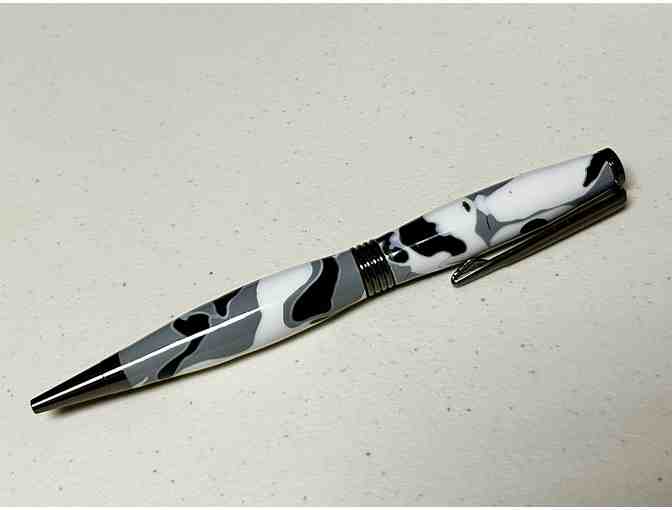 Black and White Handcrafted Pen from Paul's Pens - Photo 1