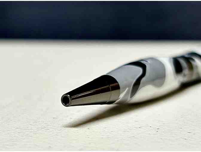 Black and White Handcrafted Pen from Paul's Pens - Photo 2