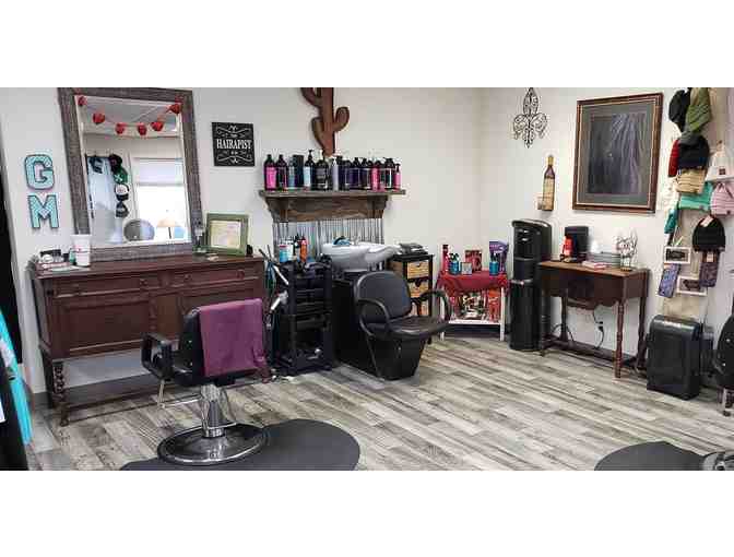 Shampoo, Cut, and Style from Gen Martel at Black Horse Boutique and Salon