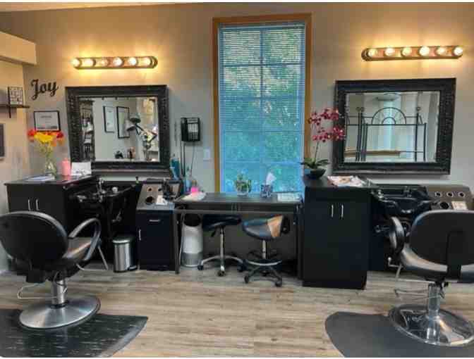 Full Service Haircut from Christine at Escape Tanning and Salon - Photo 2