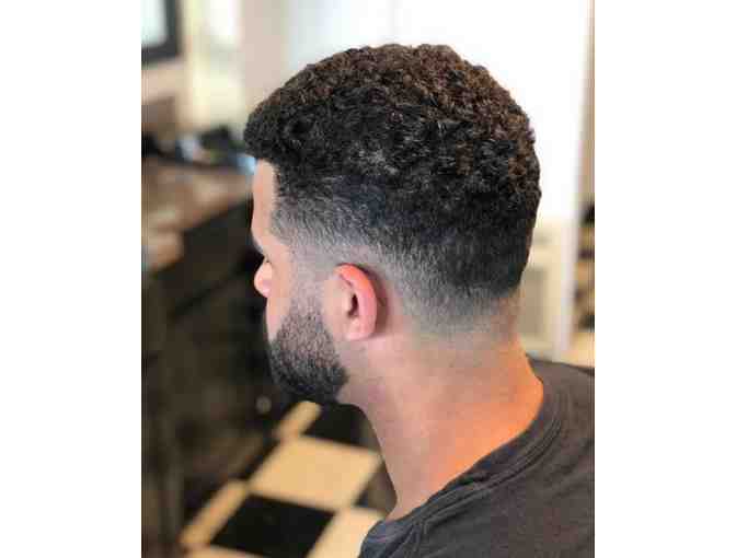 Haircut, Hot Towel, and Shave with Michael at Mel's Off The Top Barbershop - Photo 1