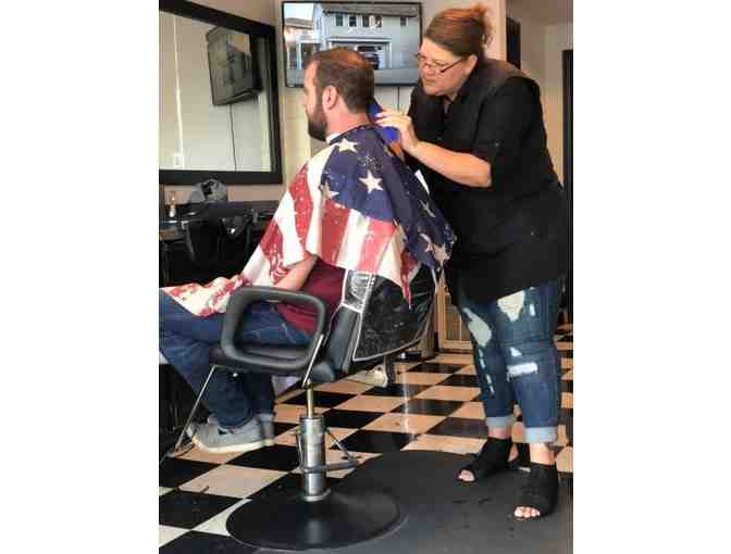 Haircut, Hot Towel, and Shave with Michael at Mel's Off The Top Barbershop