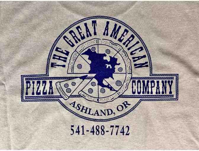 $50 Gift Card & T-Shirt from The Great American Pizza Company