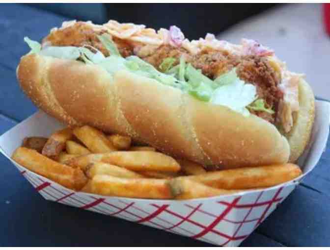 Four Chicken Strip Baskets from The Chicken Shanty