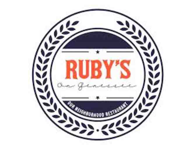 $15 Gift Card to Ruby's on Genessee