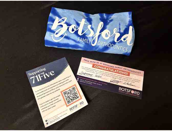 $500 Gift Certificate, T-shirt and Mug from Botsford Orthodontics