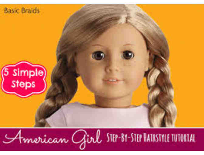 American Girl Doll Hairstyling and Crafting with Fifth Grade Twins