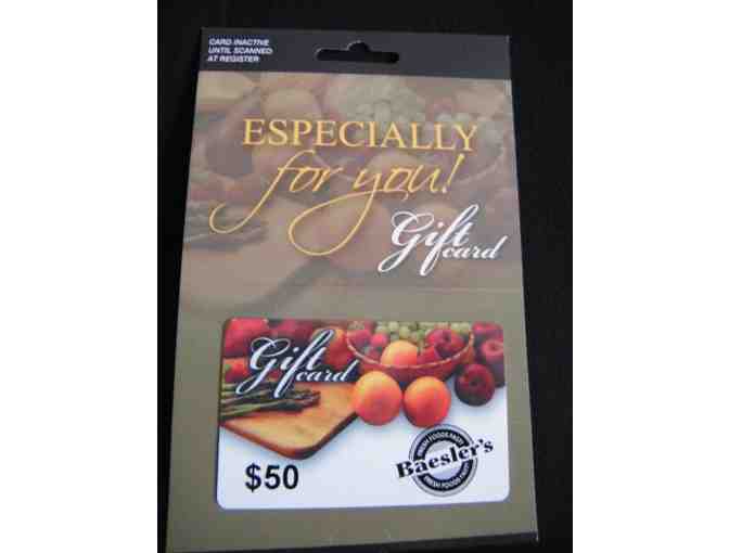 $50 Gift Card to Baesler's in Terre Haute, Indiana