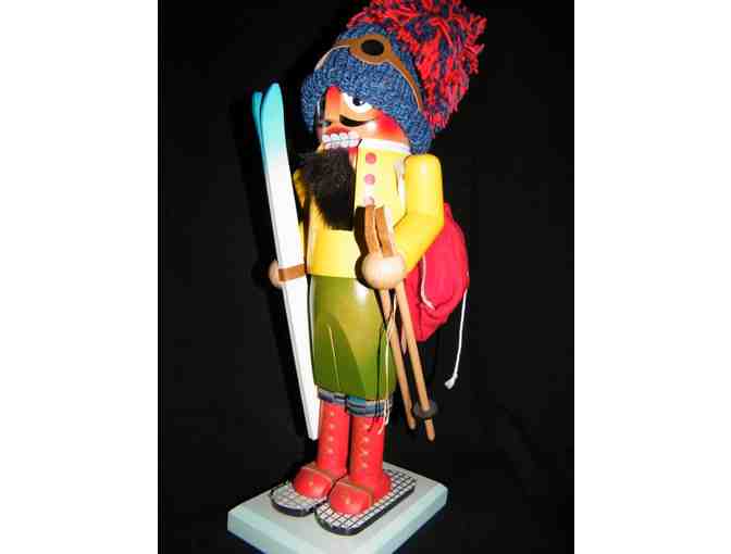 Original Steinbach Volkskunst Skier Nutcracker