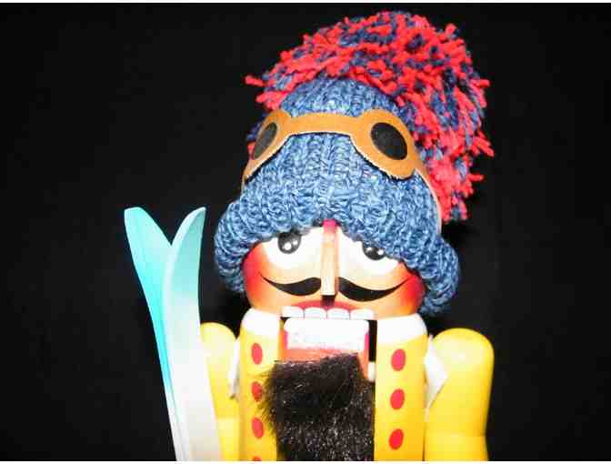 Original Steinbach Volkskunst Skier Nutcracker