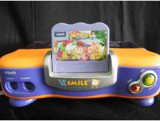 Large Lot of V-Smile Game Systems and Accessories - Used