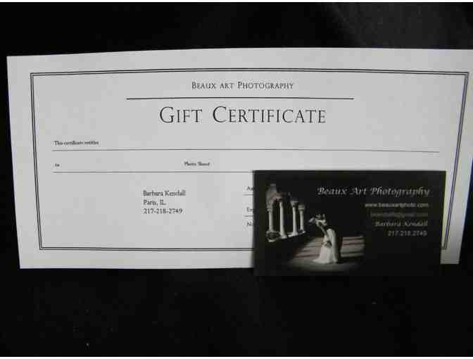 $150 Gift Certificate for Family Portrait Sitting & 11X14' Enlargement