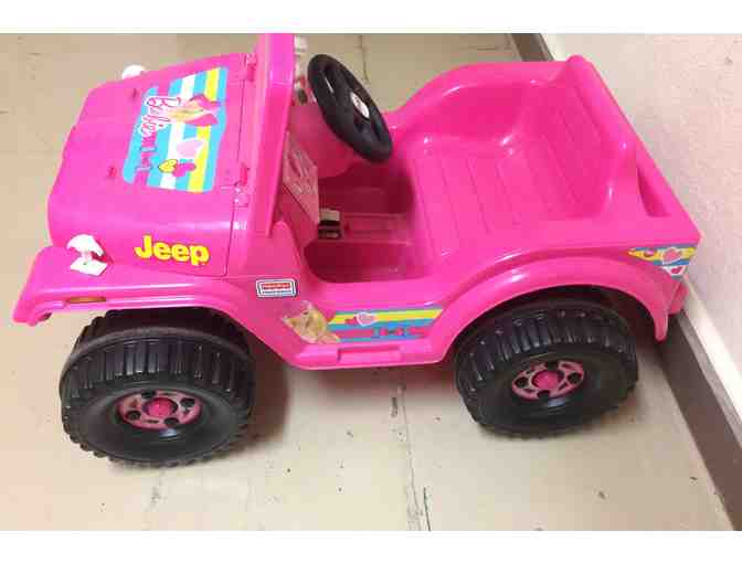 Pink Barbie Jeep 6V