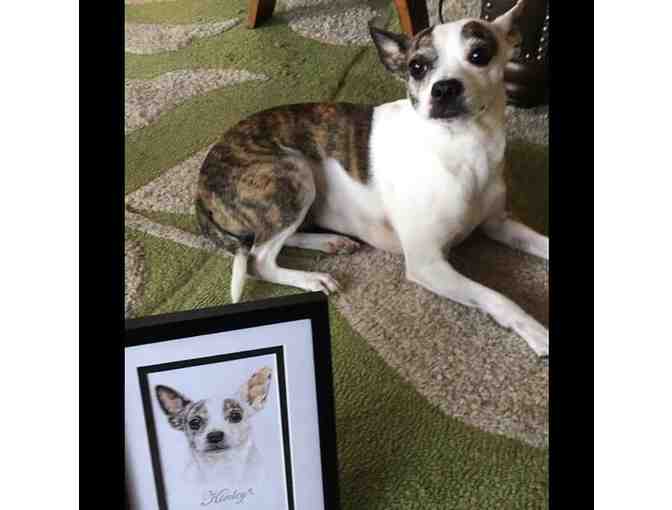 One-Of-A-Kind Framed Portrait of your beloved Pet by Emma Citron