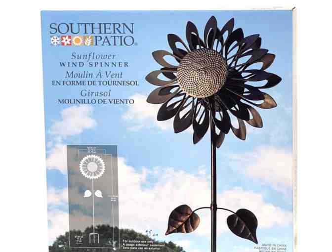 Southern Patio- Sunflower Wind Spinner 73' tall