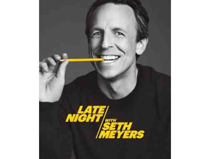 LIVE ITEM: NBC Behind the Scenes Studio Tour & Late Night w/ Seth Meyers Show