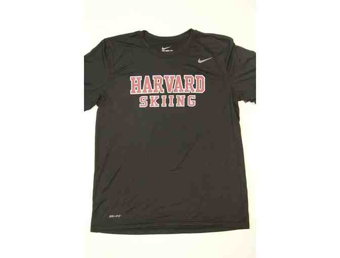 Harvard Skiing Black Nike Dri-fit T-Shirt