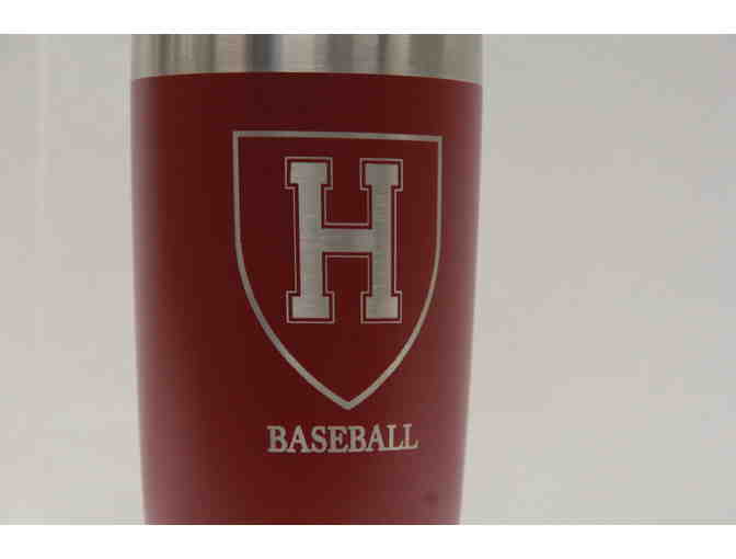 Harvard Baseball Travel Mug