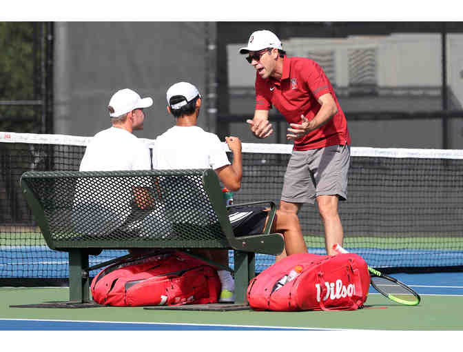 Private Tennis Lesson with Harvard Men's Tennis Head Coach Andrew Rueb '95