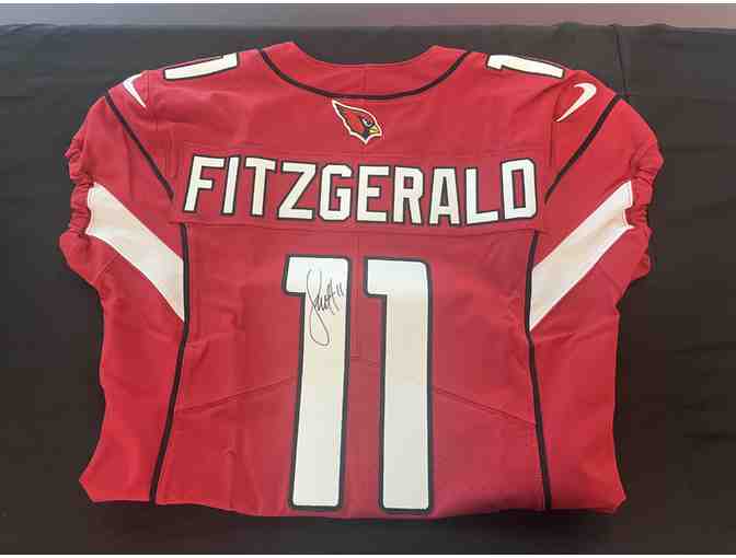 Larry Fitzgerald #11 Signed Arizona Cardinals Jersey