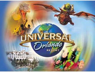 Universal Orlando Park Tickets and Despicable Me Minion Mayhem Package