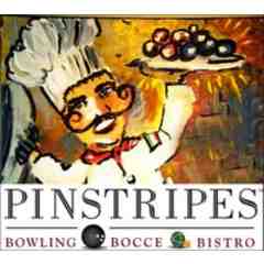 Pinstripes Bowling, Bocce, Bistro