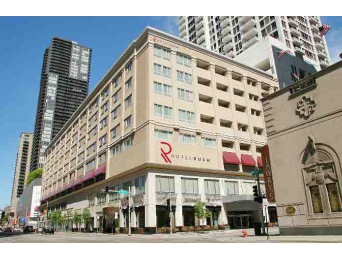 Hotel Rush One Night Stay and $50 Lettuce Entertain You Gift Card