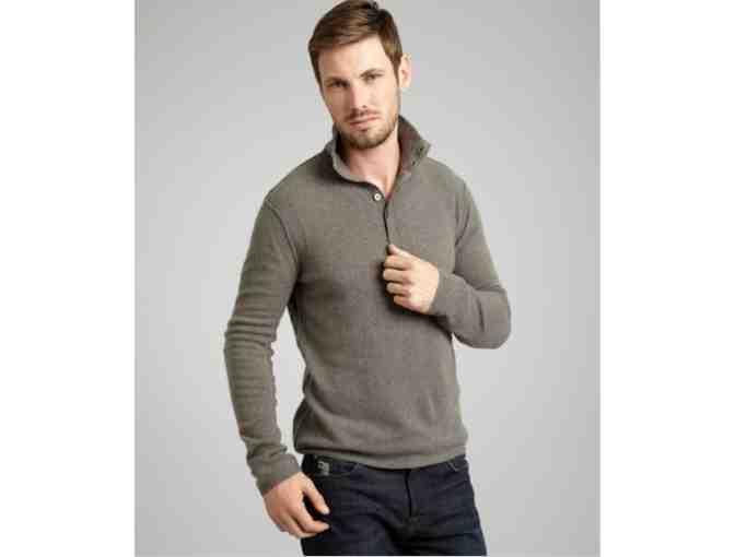 Men's Cashmere Mockneck sweater from INHABIT
