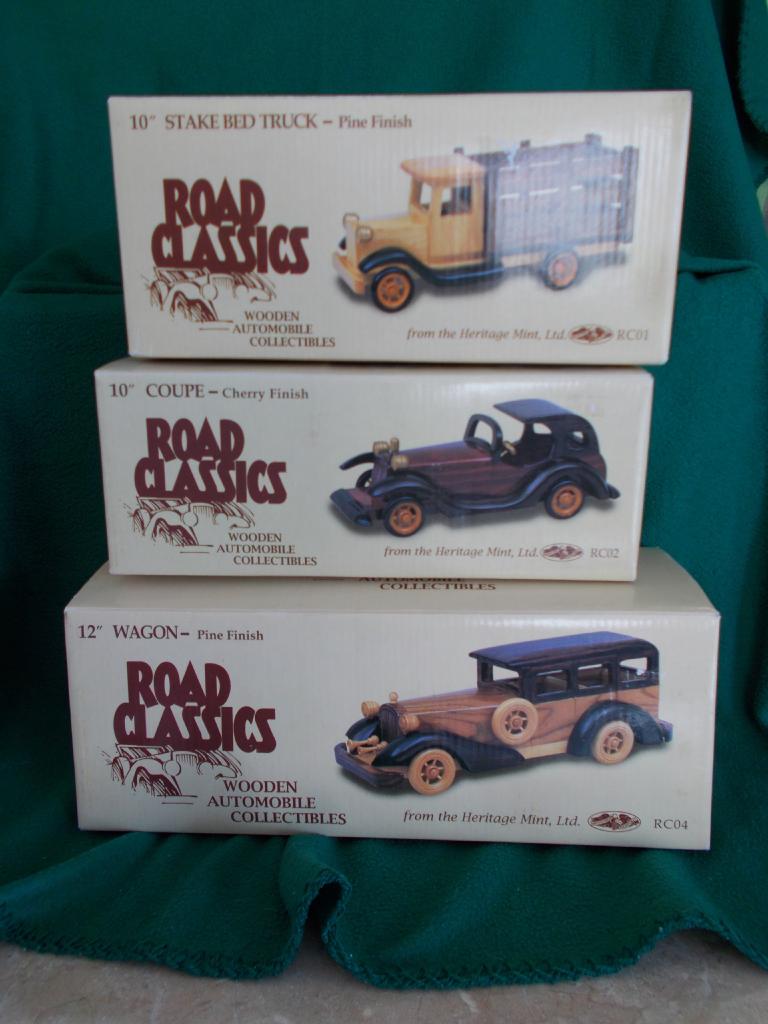 heritage mint ltd wooden car