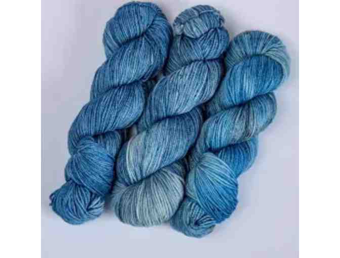 2 Skeins Hand-Dyed Yarn