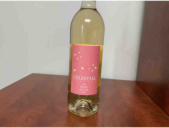 Wine Party for up to 11 friends and your very own bottle of Celestial Cellars White Wine!