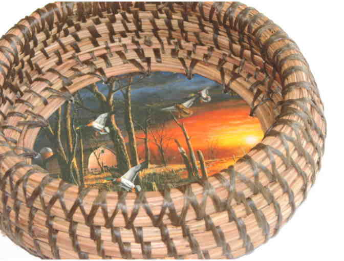 Torrey Pine Needle Basket by Artist & Historian Judy Schulman
