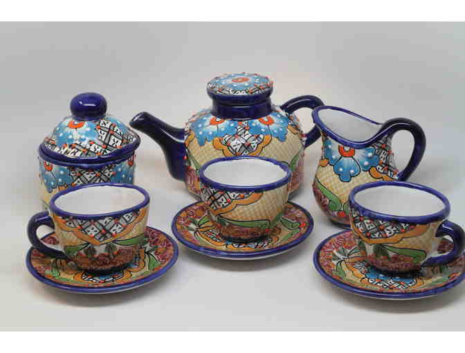 Mexican Talavera  Tea Set