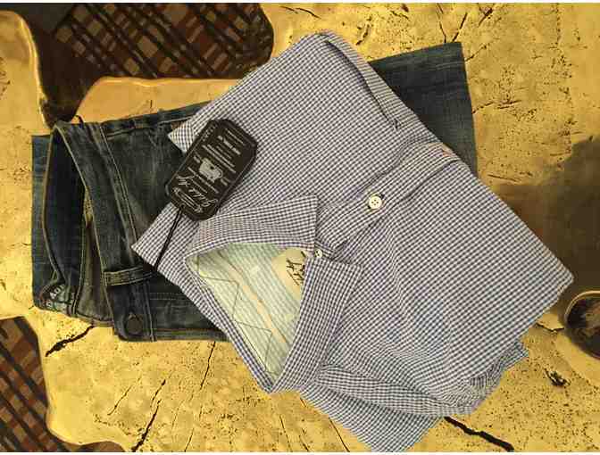 Gilded Age - Men's Size M Shirt & 32'W 32'L Denim Jeans Outfit