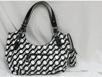 Black and White Handbag