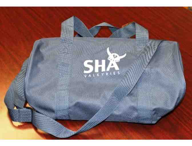 Sacred Heart Academy Navy Blue Valkyries Nylon Duffle Bag